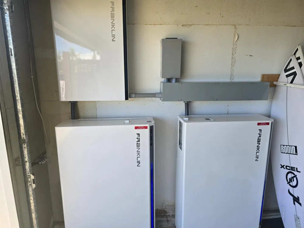 Solar PV & battery backup: Battery backup · residential