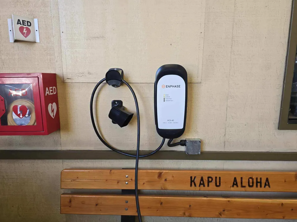 EV charging: EV charger · public site